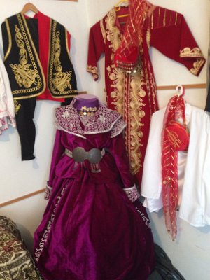 Turecké kroje ve folklorním muzeu